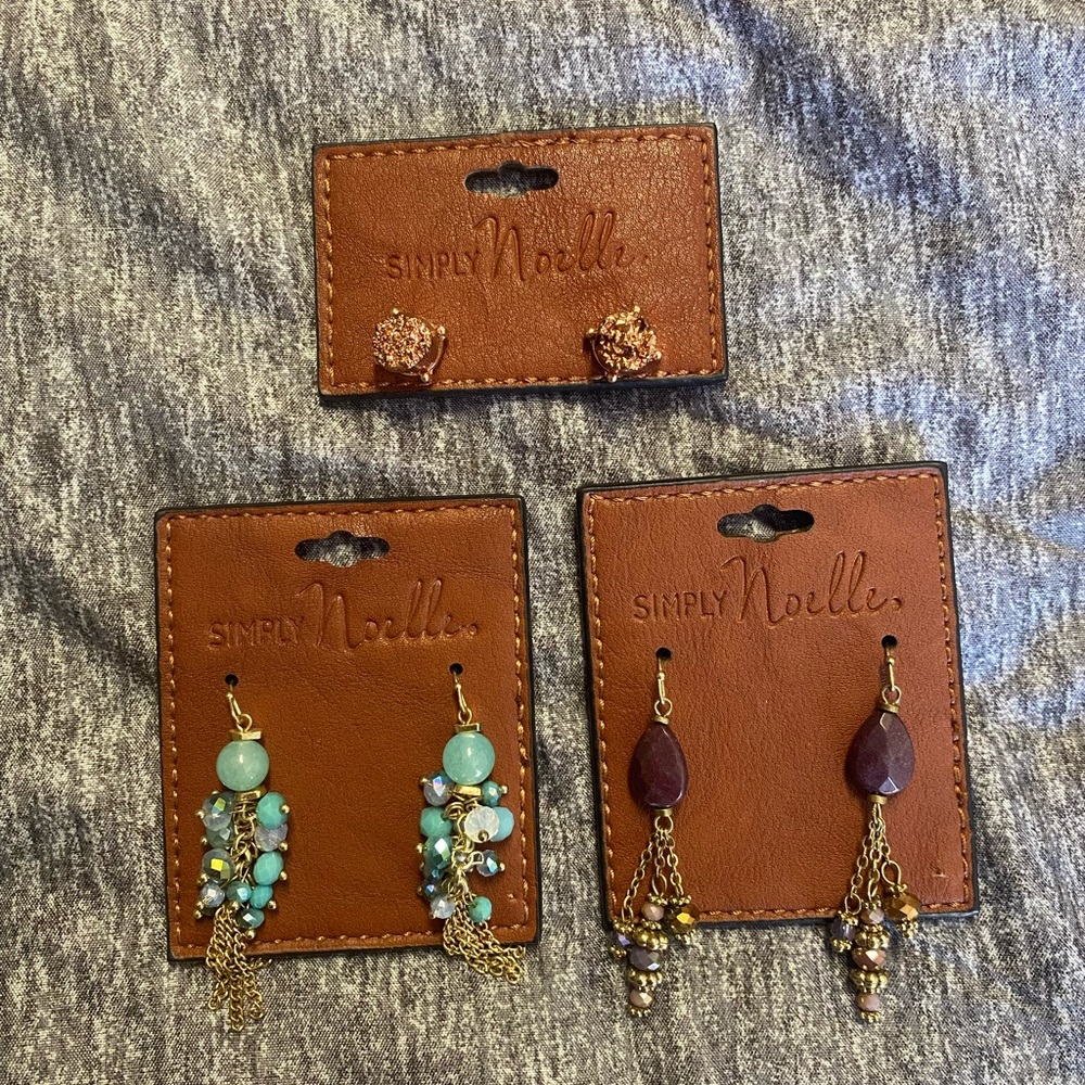 Luxury Dangly Earrings by Simply Noelle - Originally $20 per pair